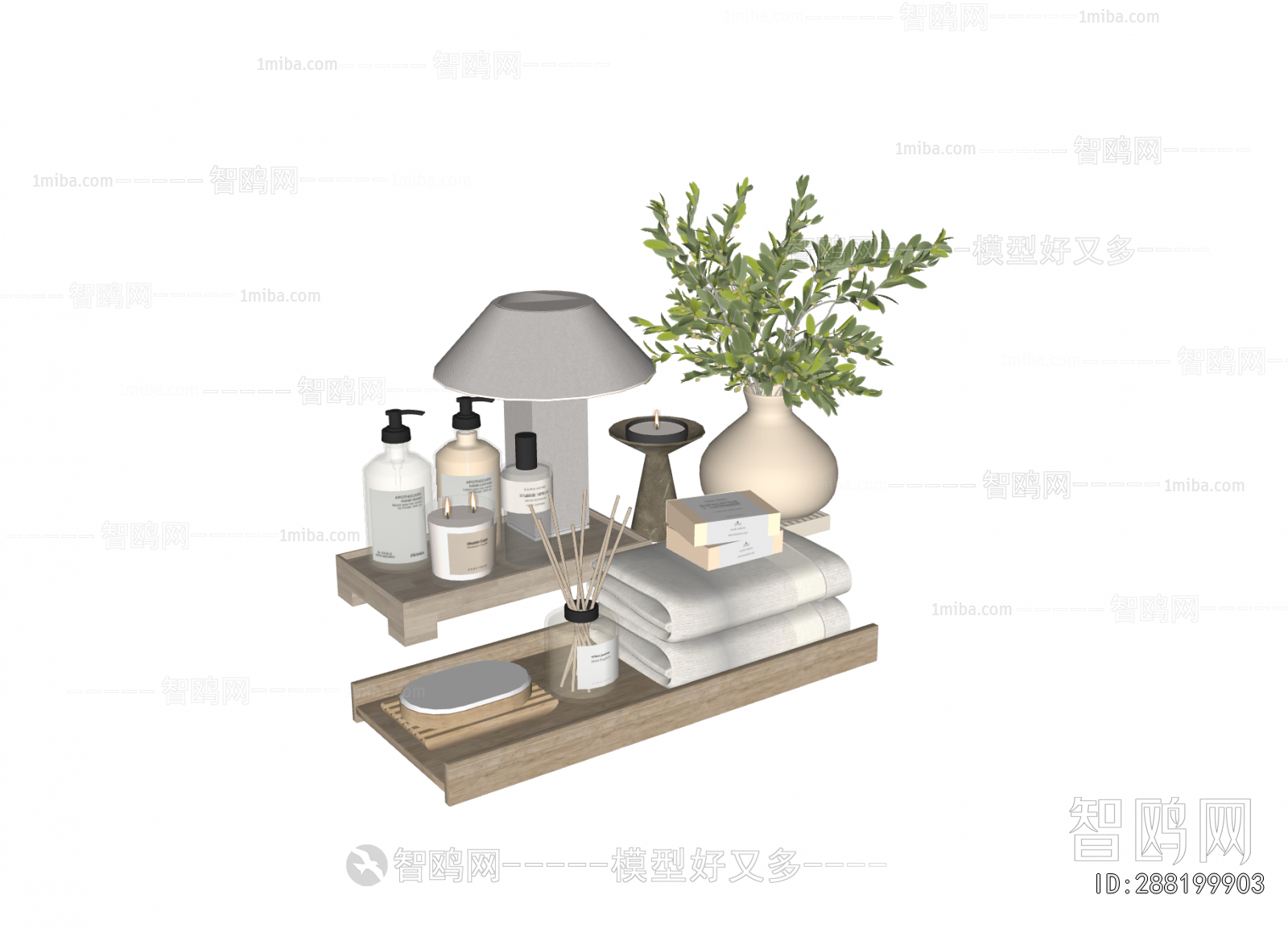 Modern Bathroom Set