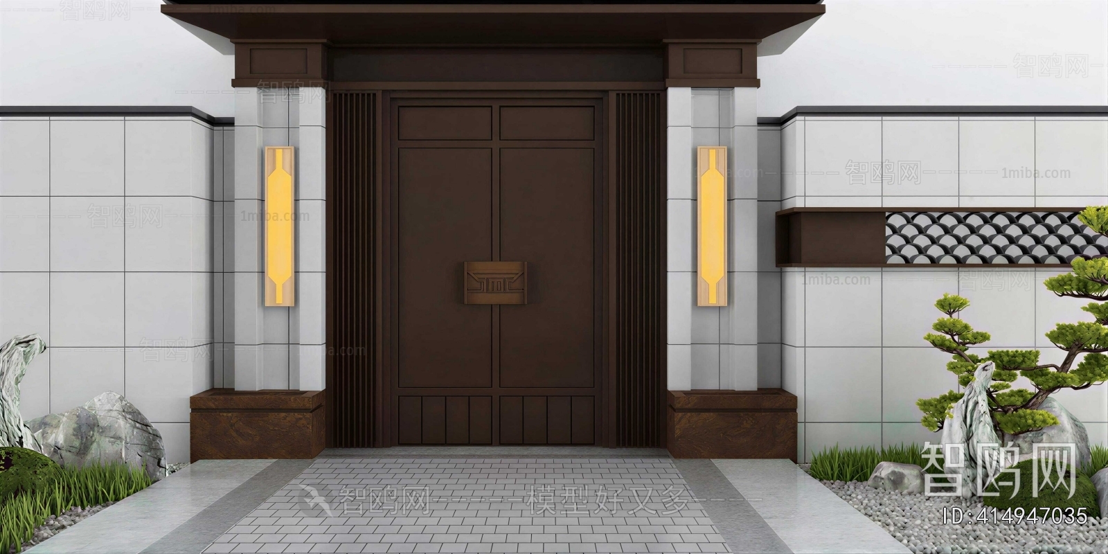 New Chinese Style Facade Element