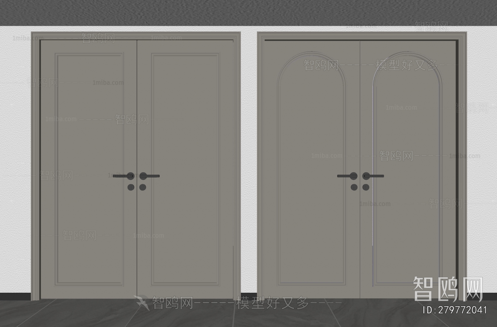 French Style Double Door