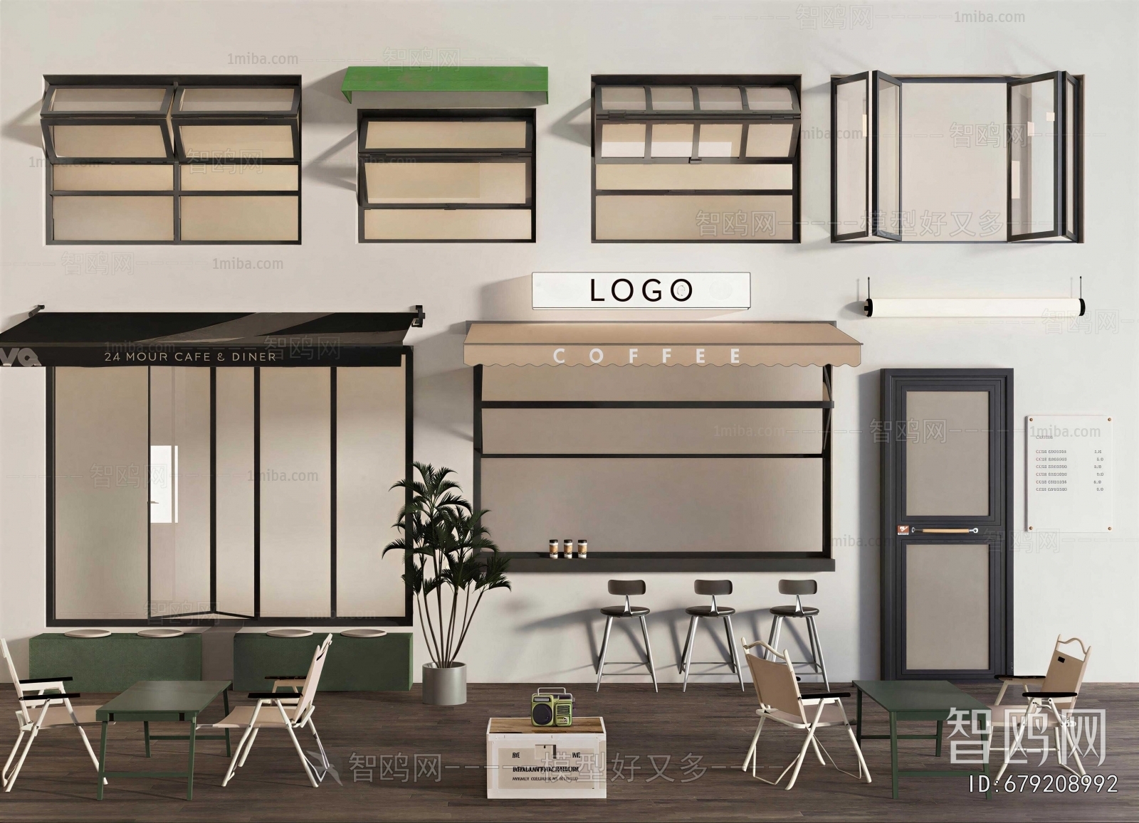 Modern Facade Element