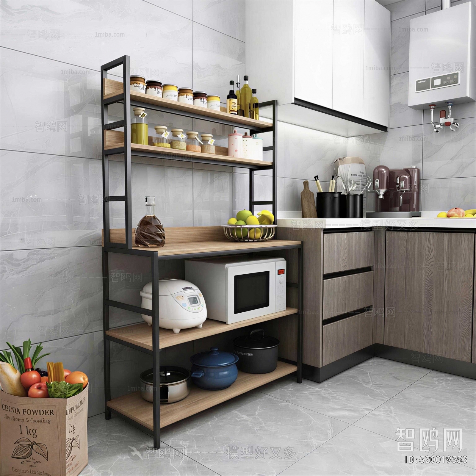 Modern The Kitchen