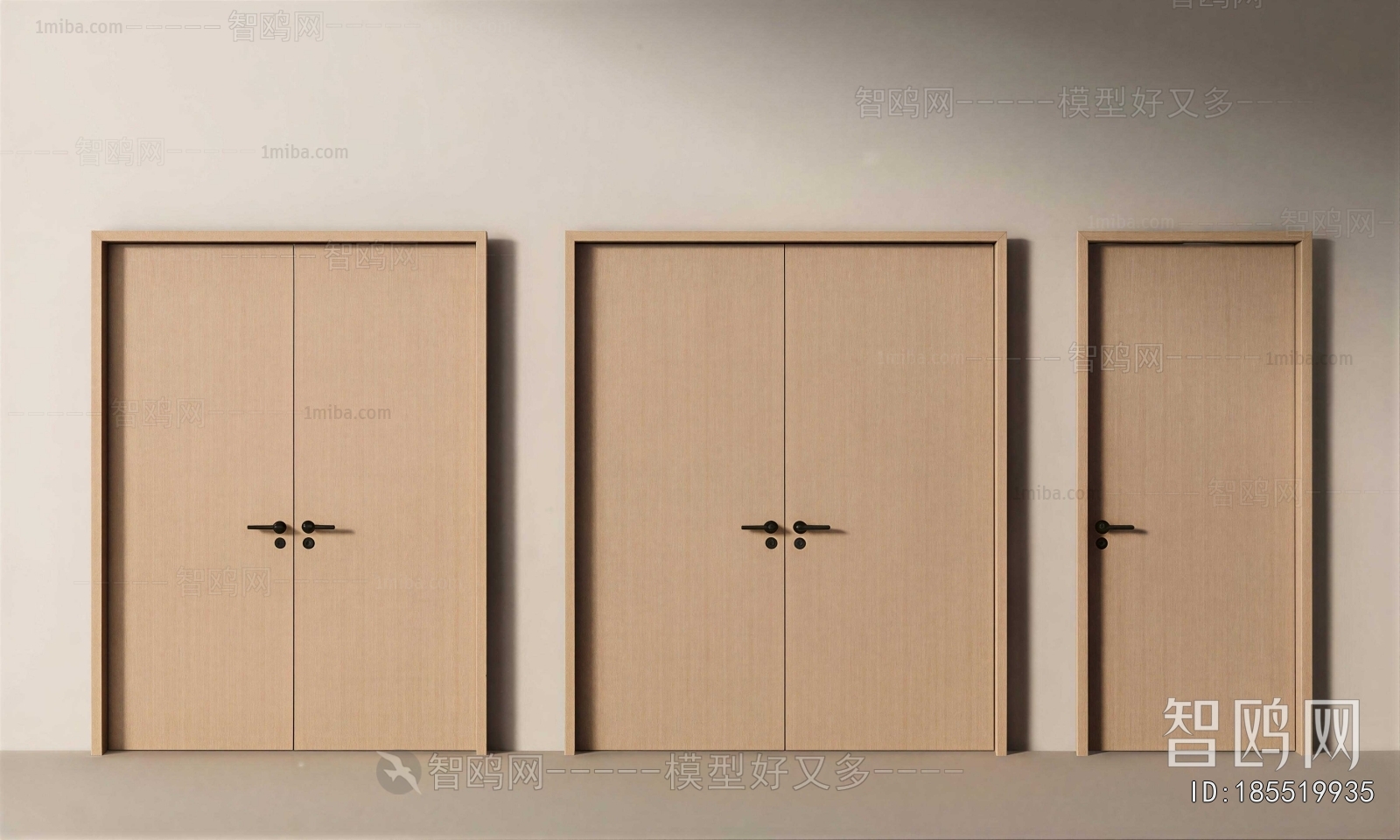 Modern Double Door