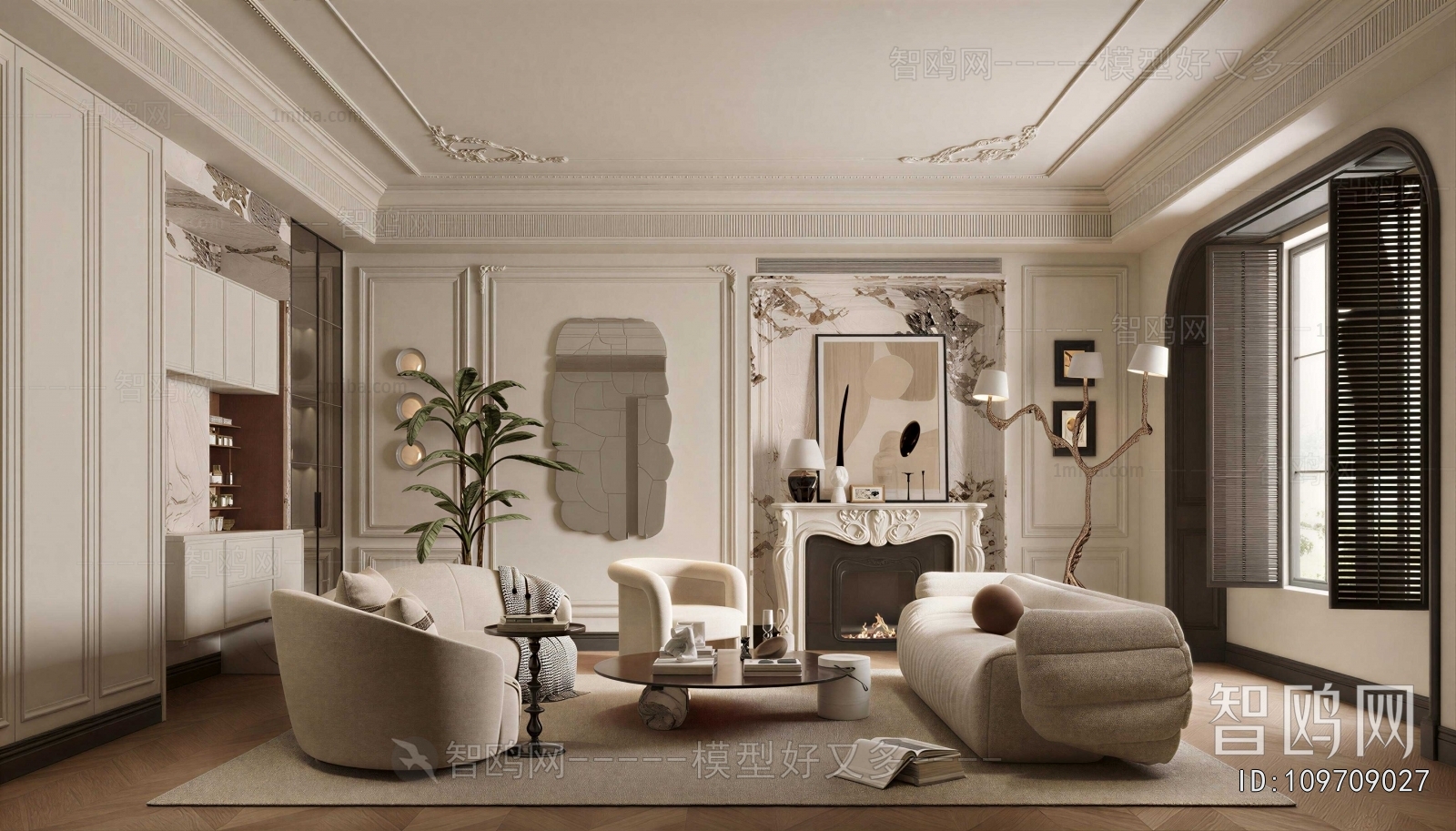 French Style A Living Room