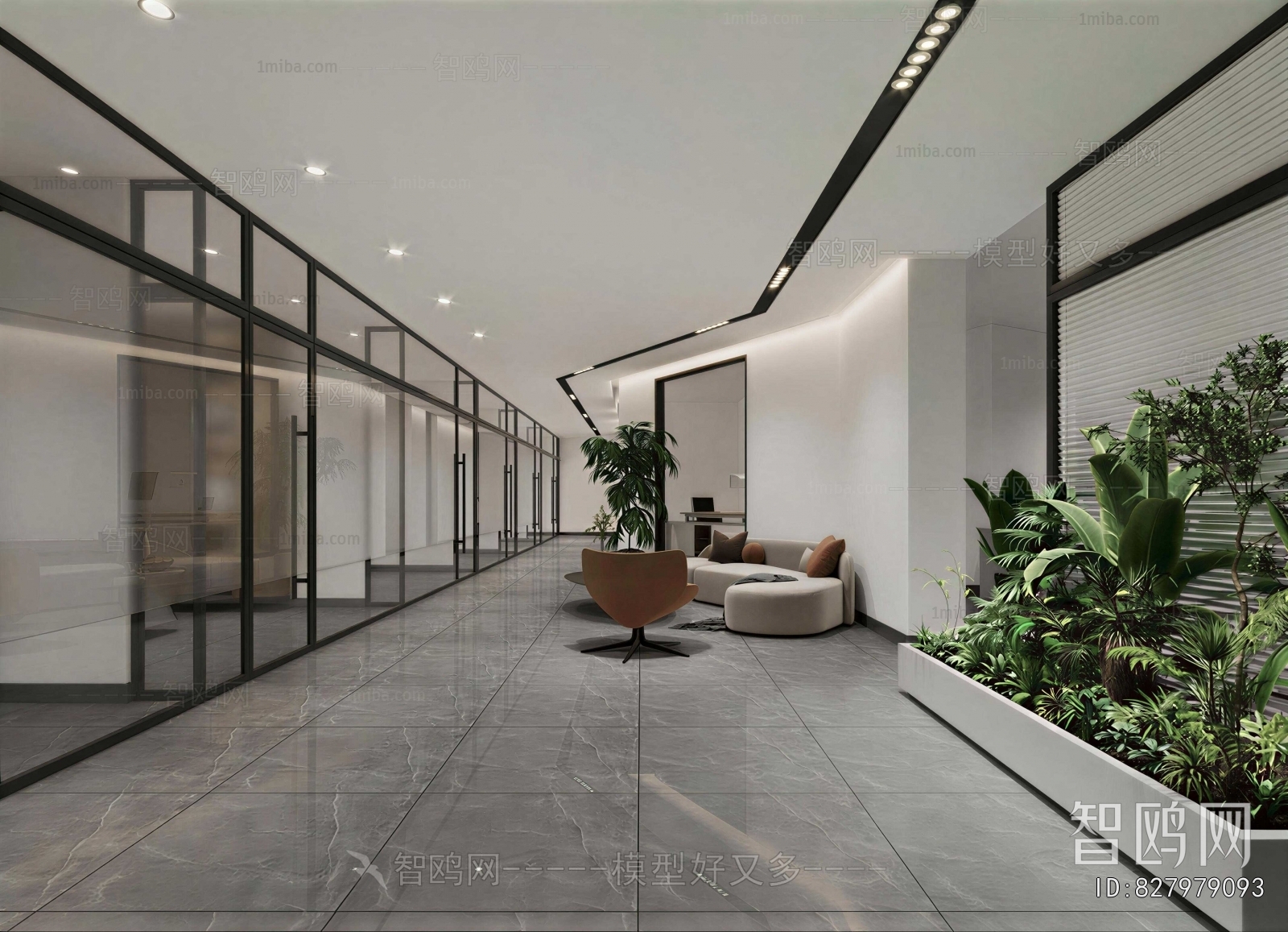 Modern Office Rest Area