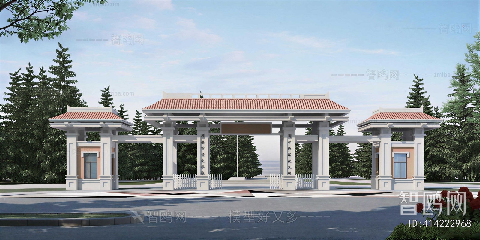 New Chinese Style Facade Element
