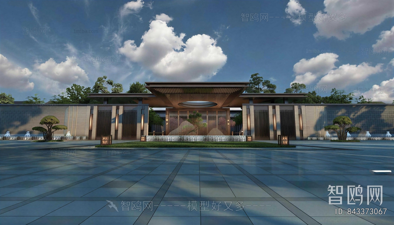 Chinese Style Facade Element