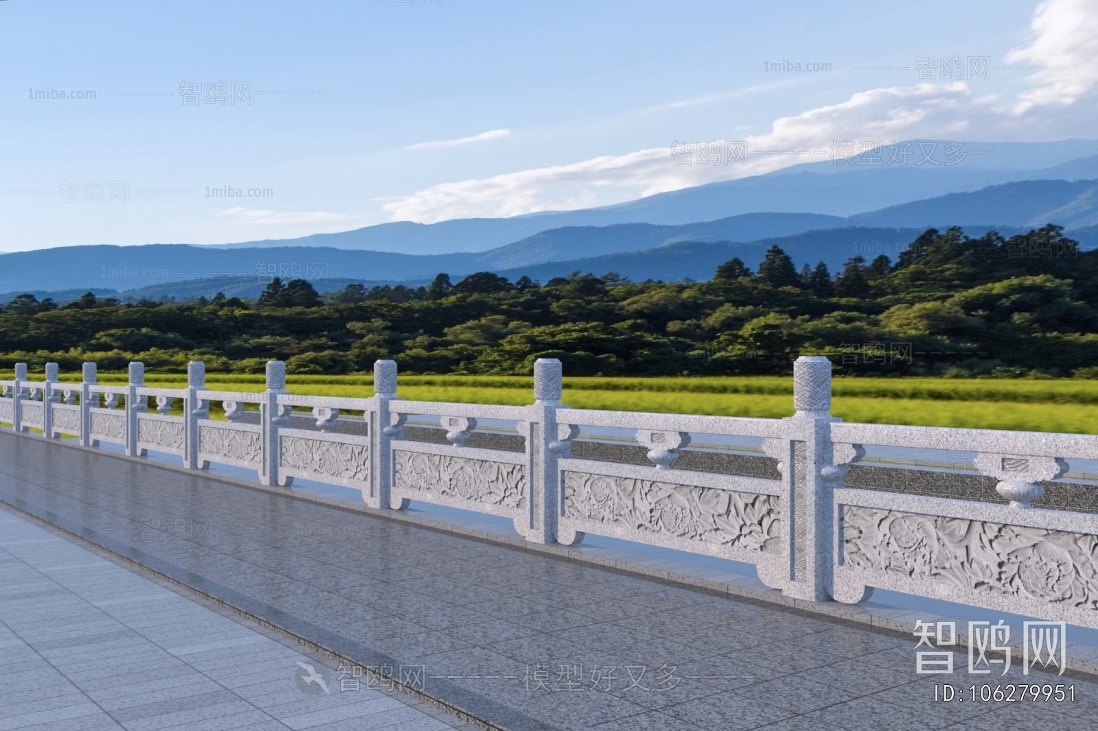 New Chinese Style Guardrail