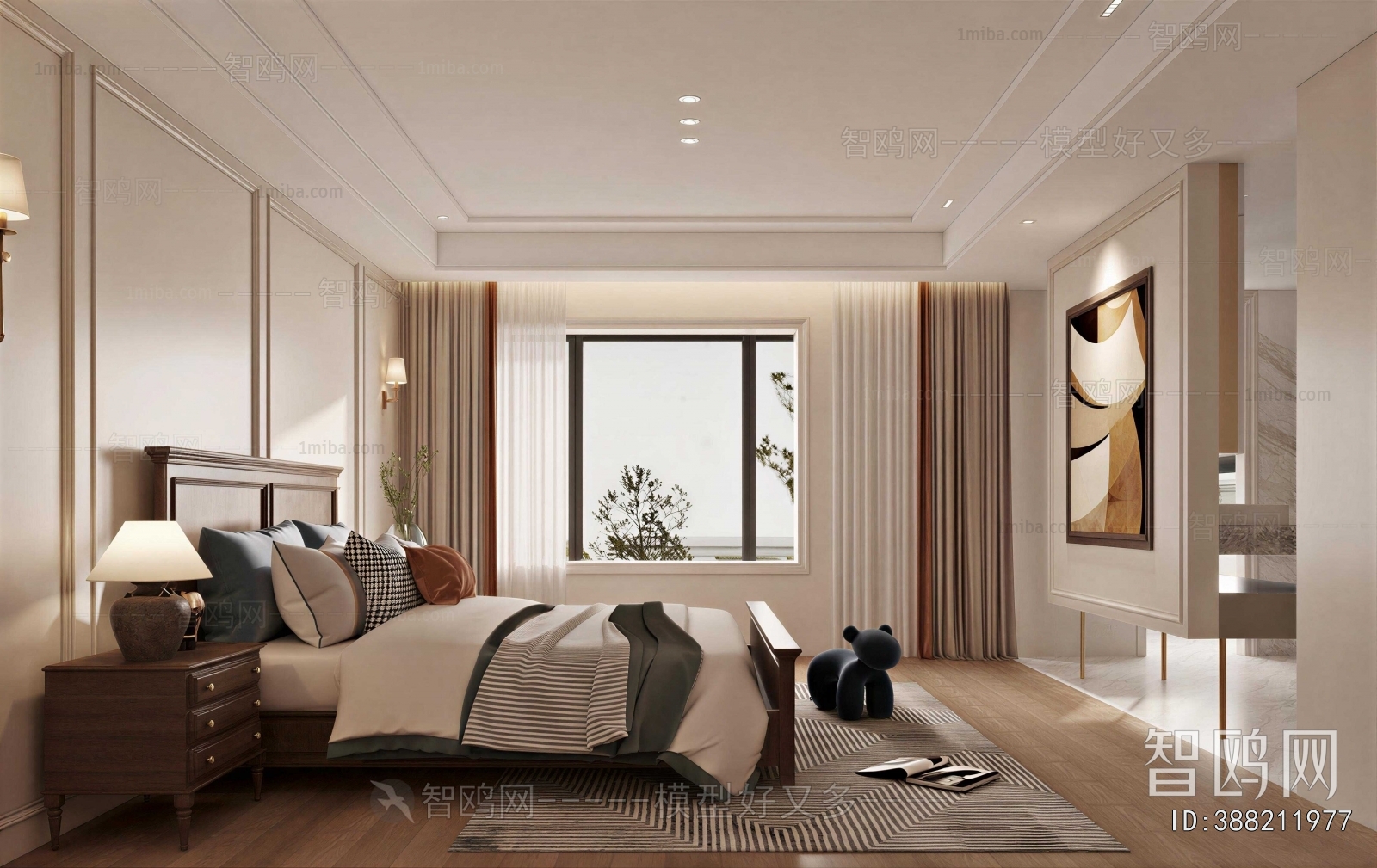 American Style Bedroom