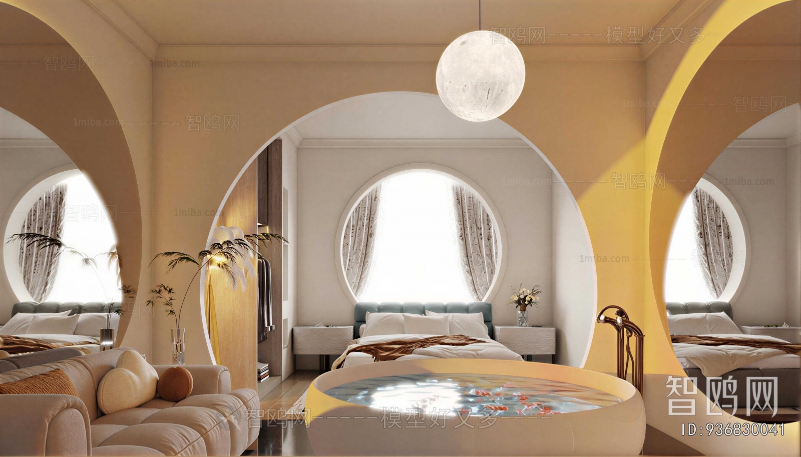 Modern Guest Room