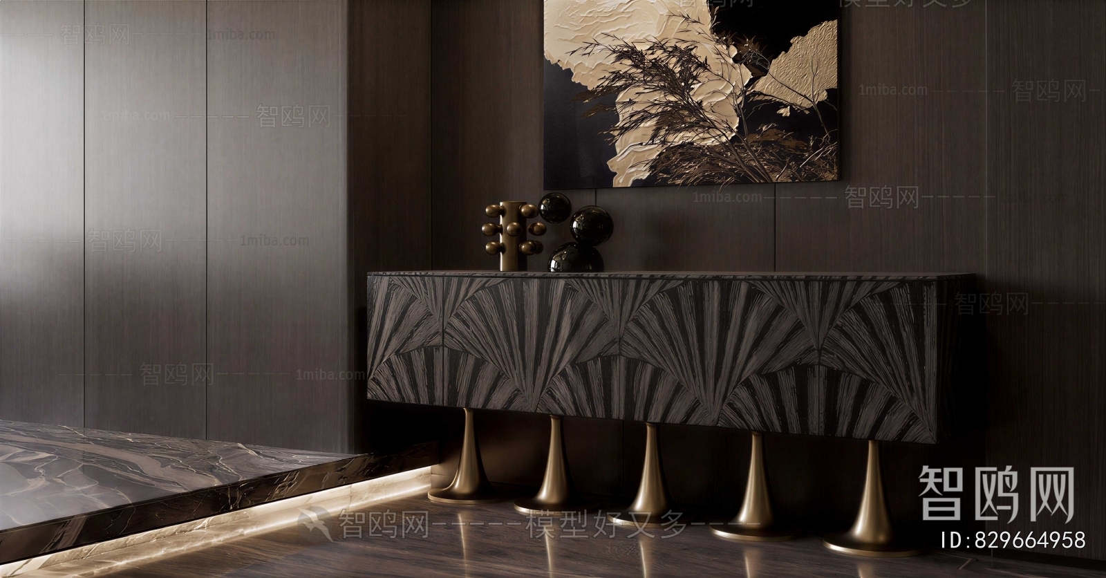 Modern Entrance Cabinet