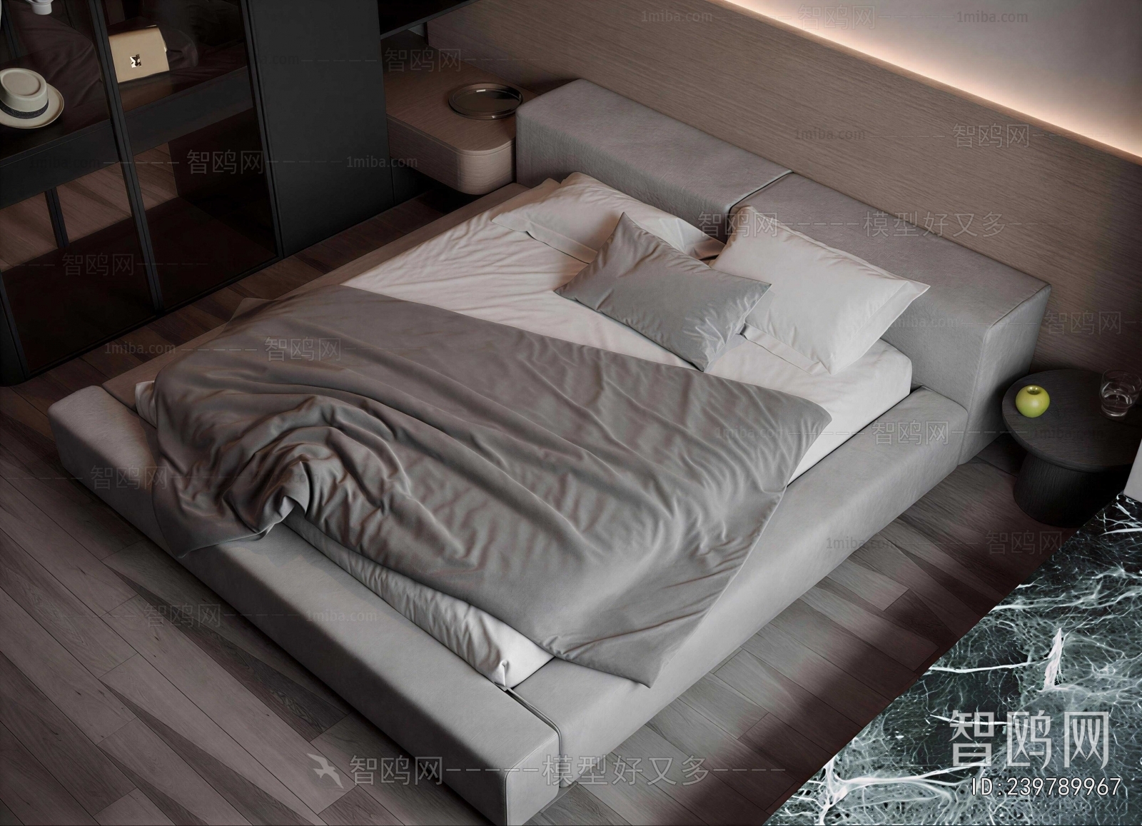 Modern Double Bed