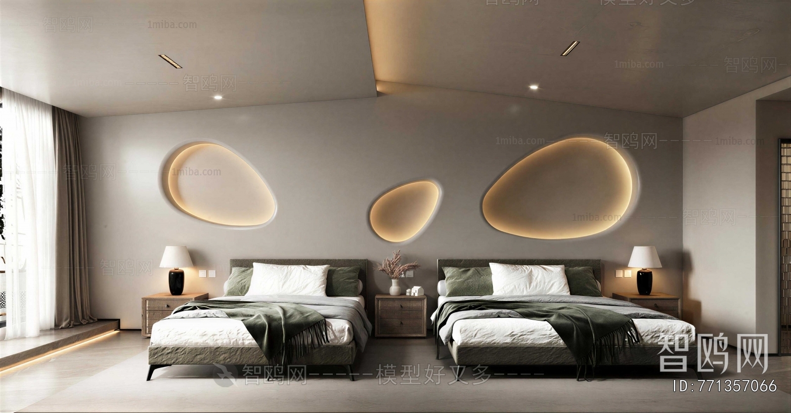 Modern Guest Room
