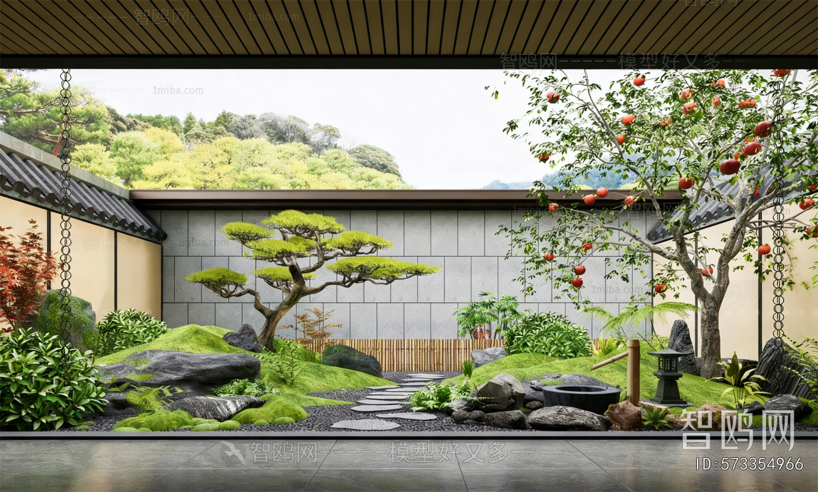 Japanese Style Courtyard/landscape