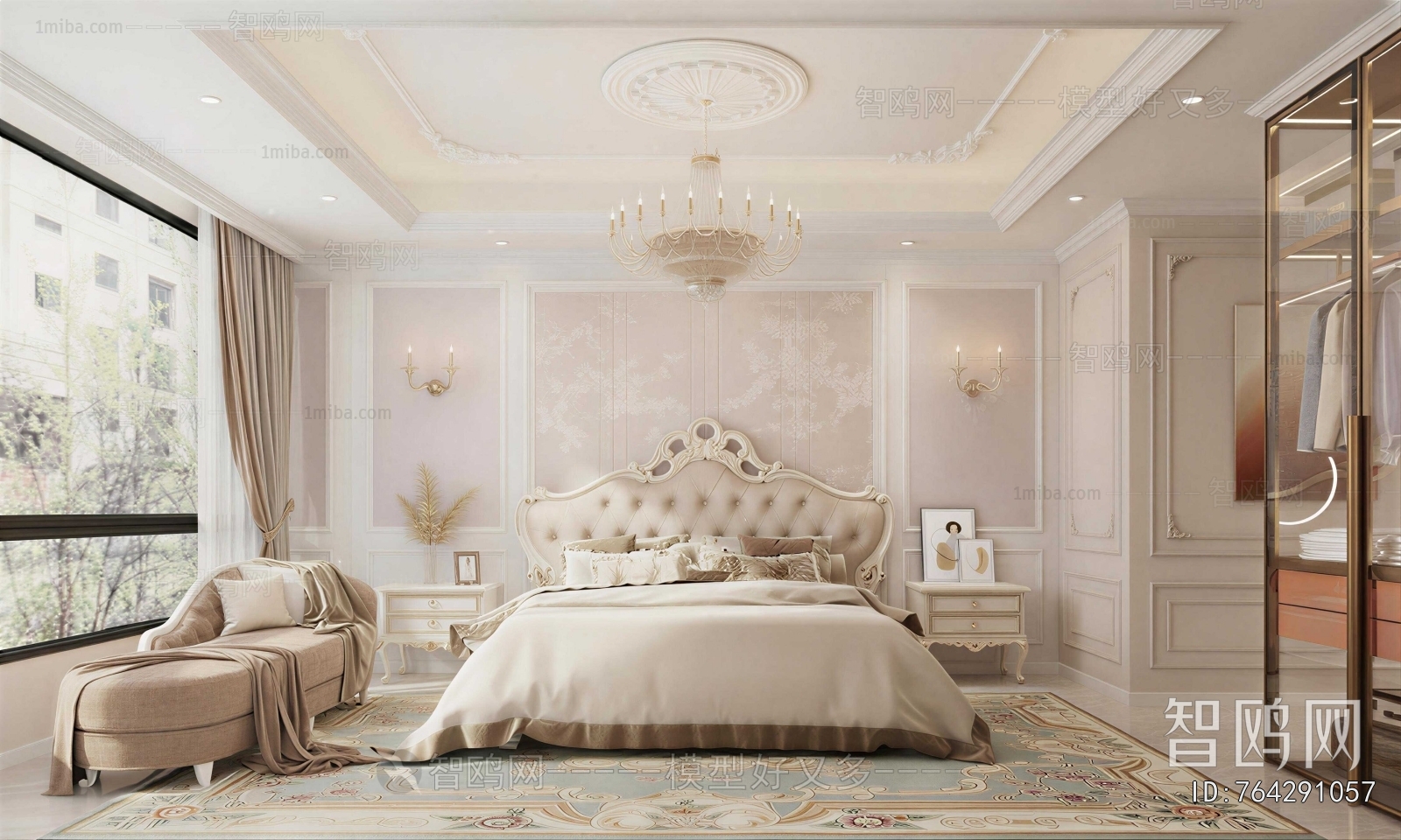 American Style Bedroom