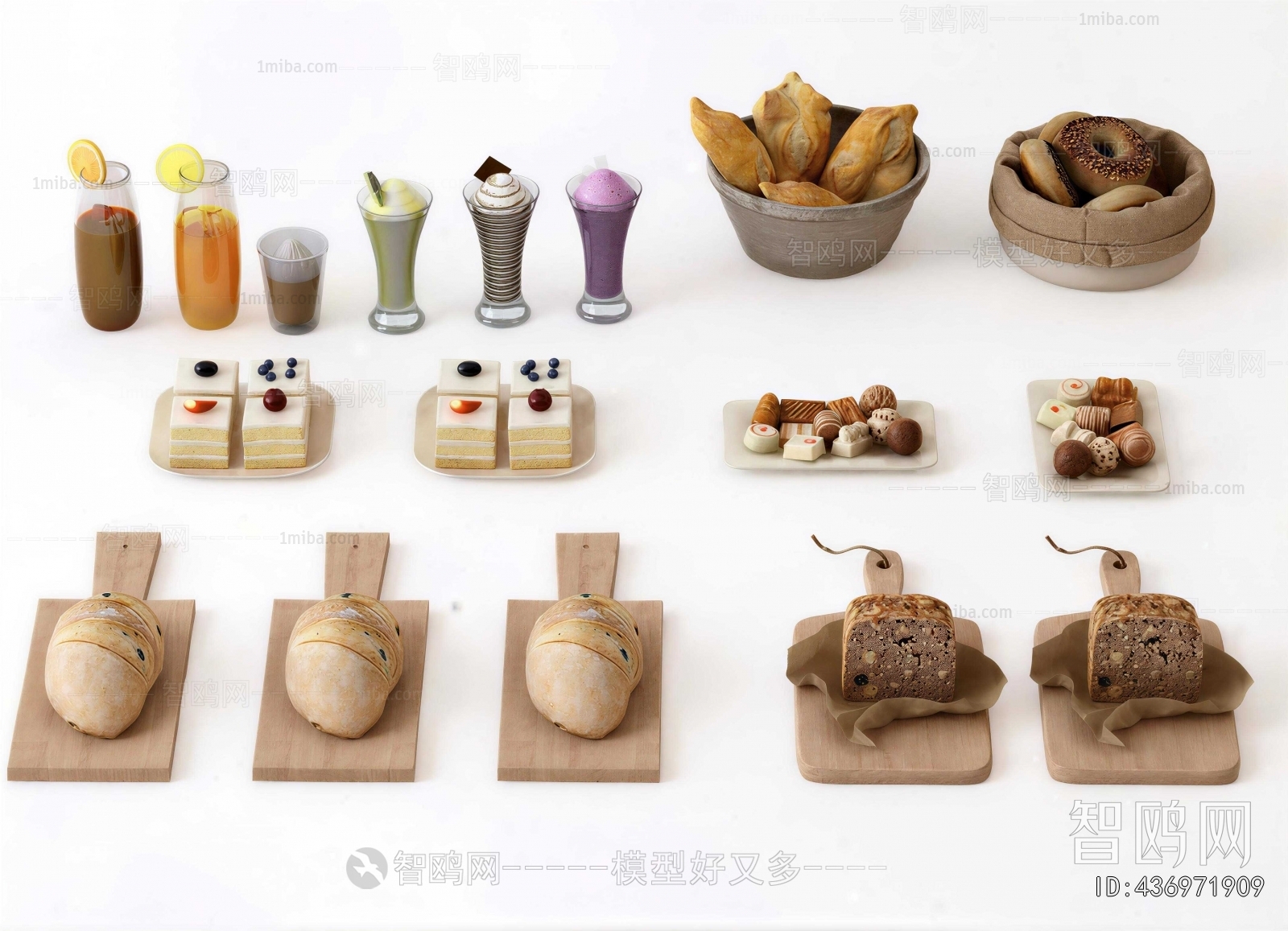 Modern Bread Cake