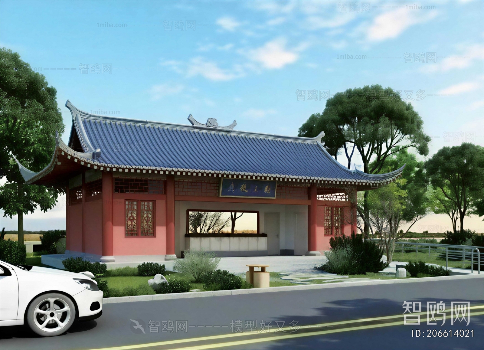 New Chinese Style Facade Element