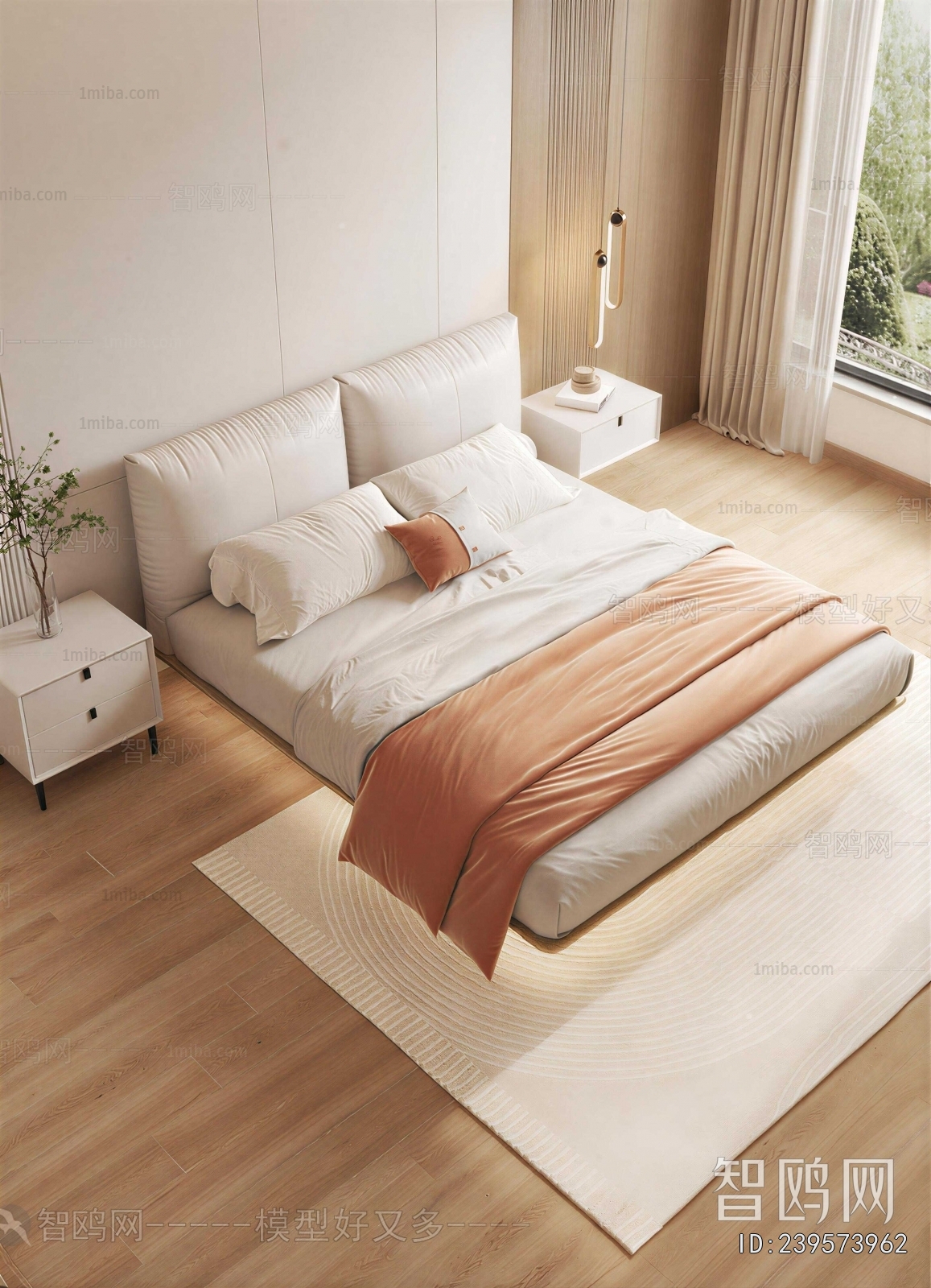 Modern Double Bed