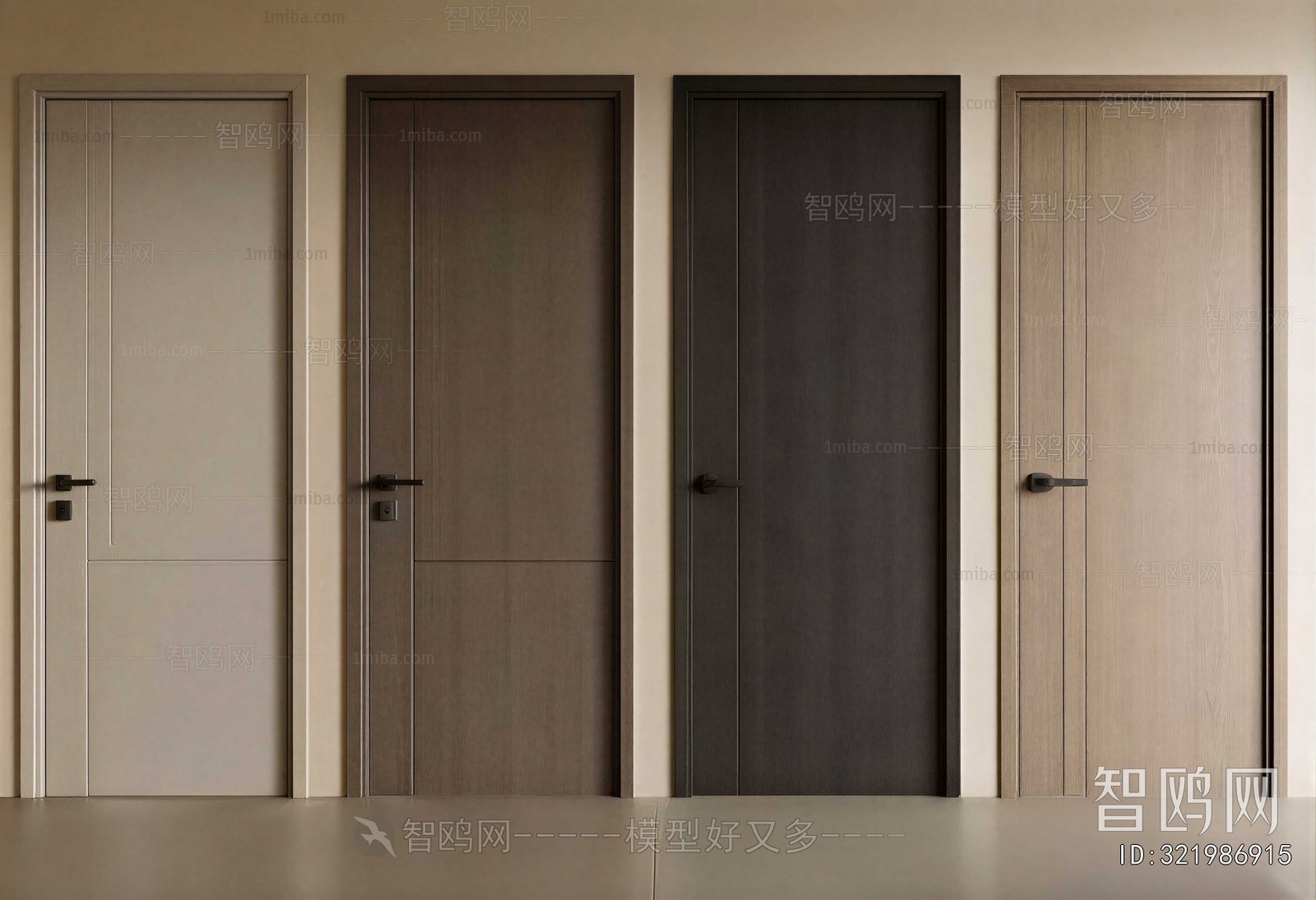 Modern Single Door