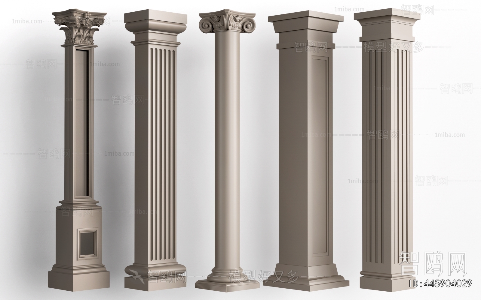 European Style Roman Pillar