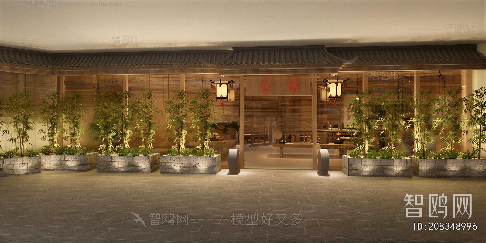 New Chinese Style Facade Element