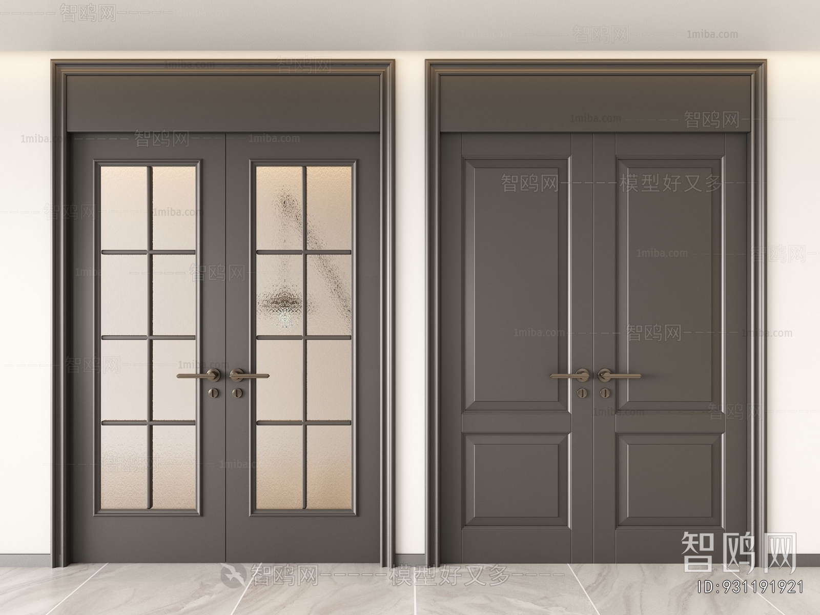 French Style Double Door