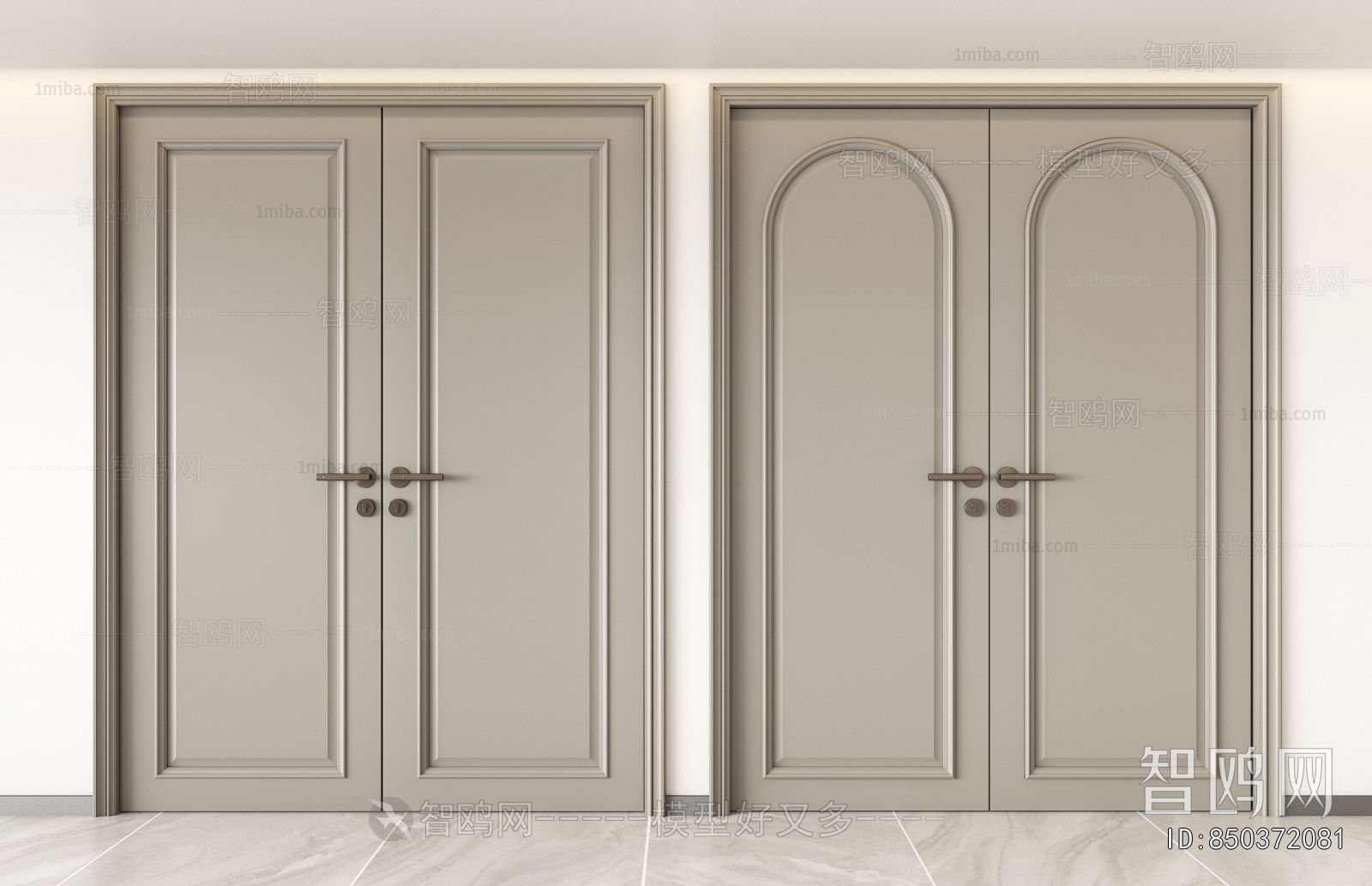 French Style Double Door
