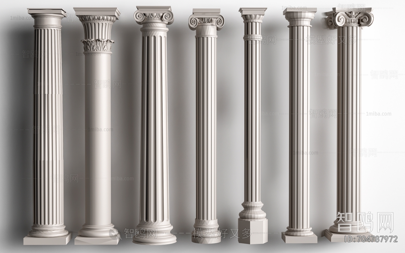 European Style Roman Pillar