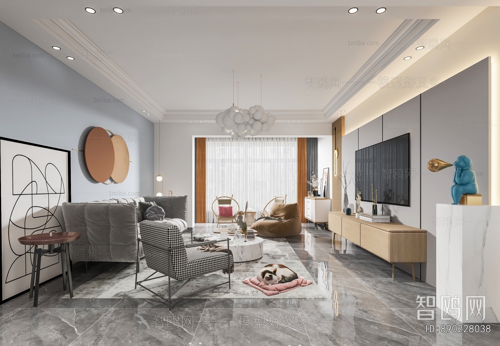 Modern A Living Room