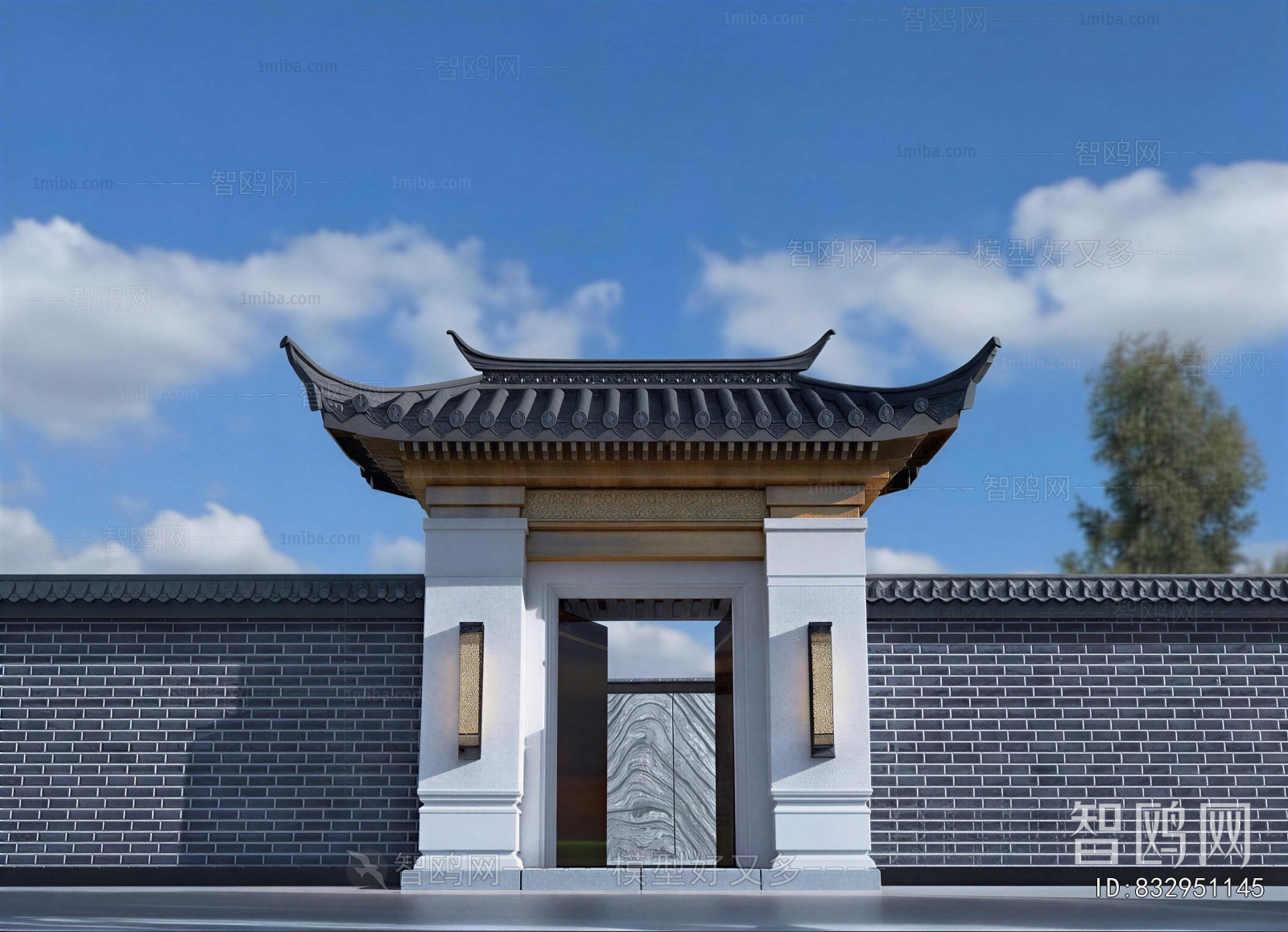 Chinese Style Gate