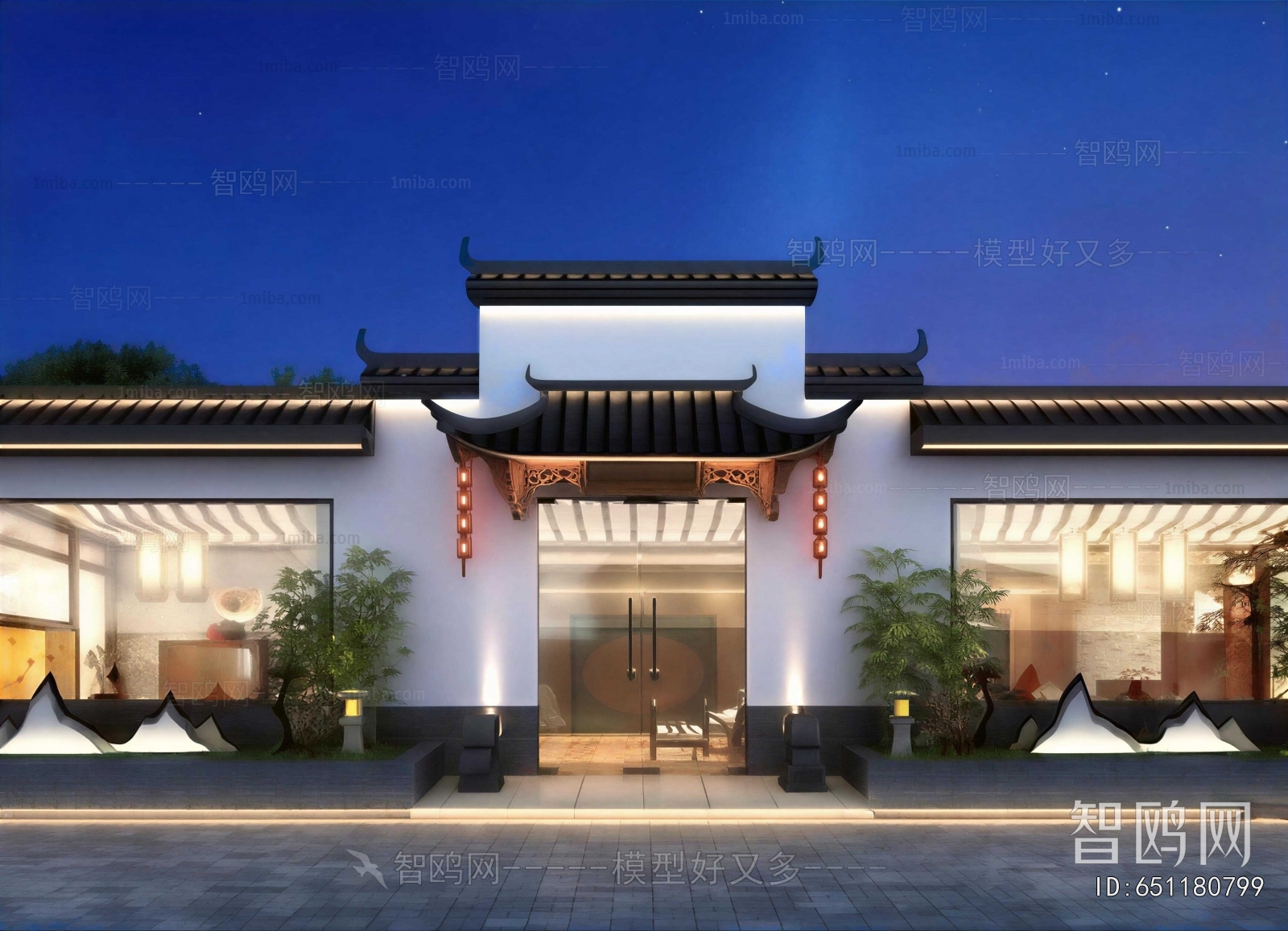Chinese Style Facade Element