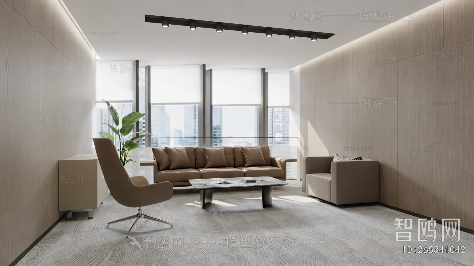Modern Manager's Office