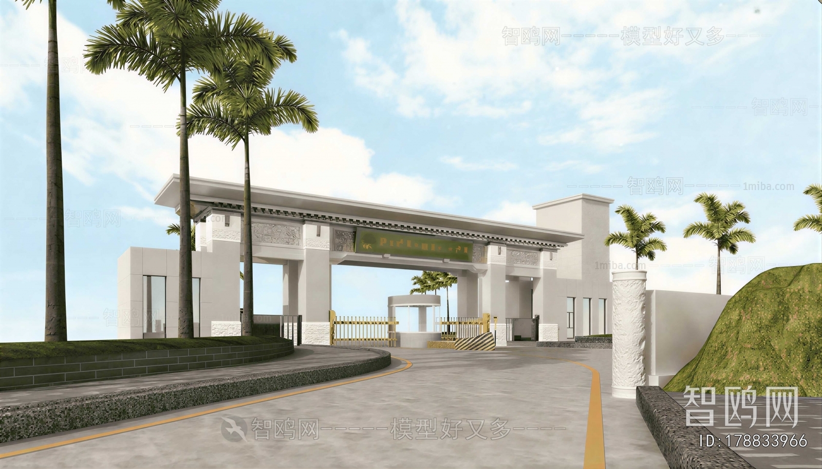 New Chinese Style Facade Element