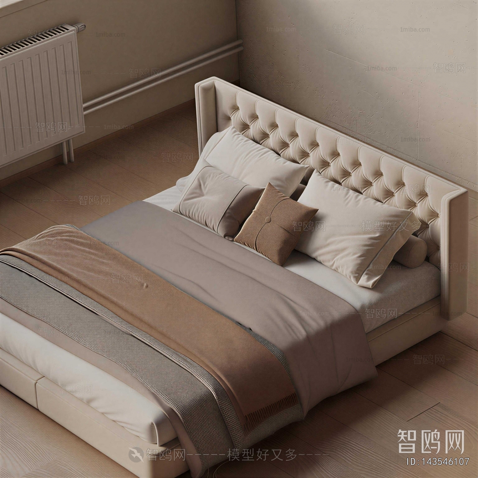 Modern Double Bed