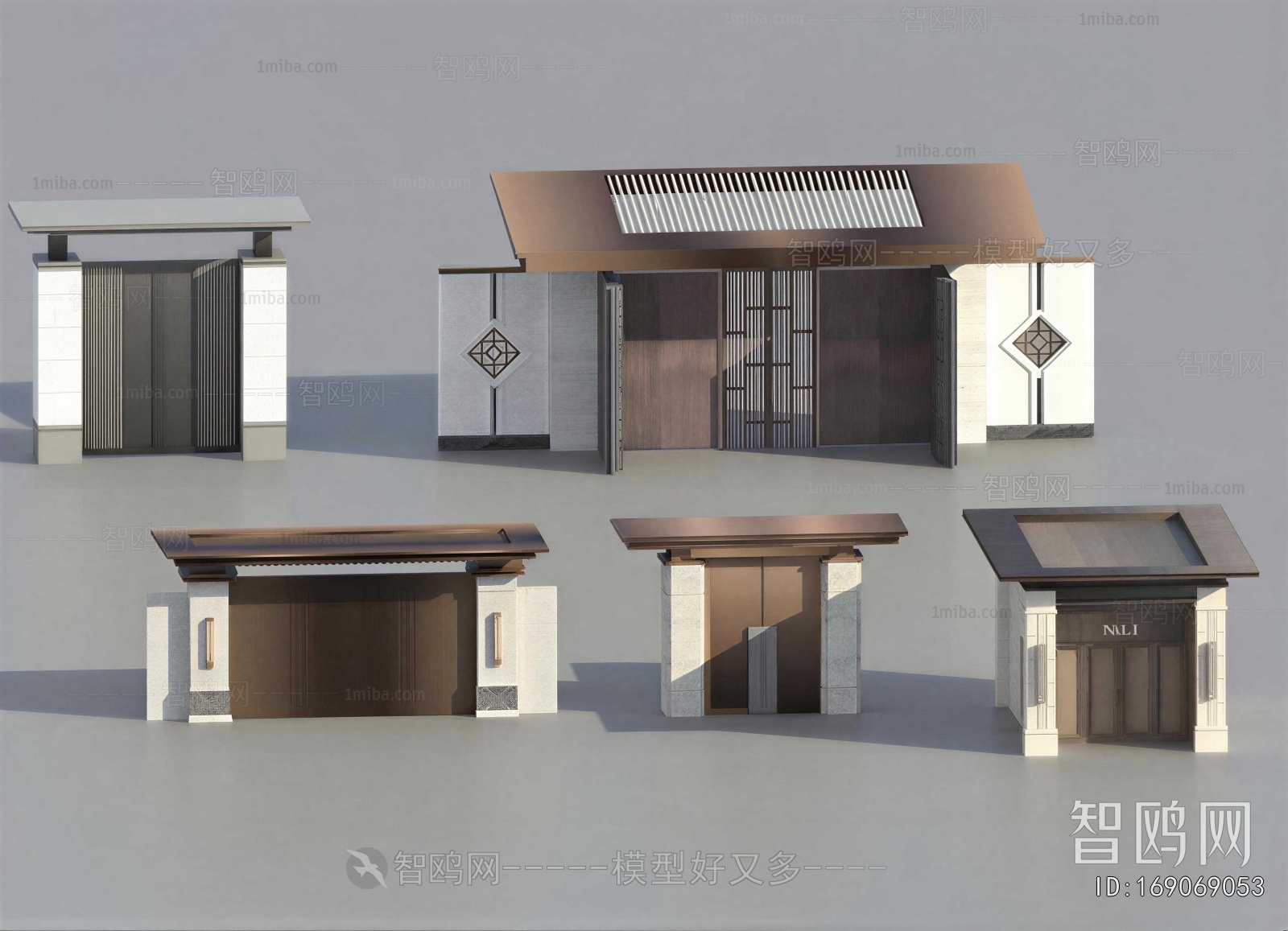 New Chinese Style Gate