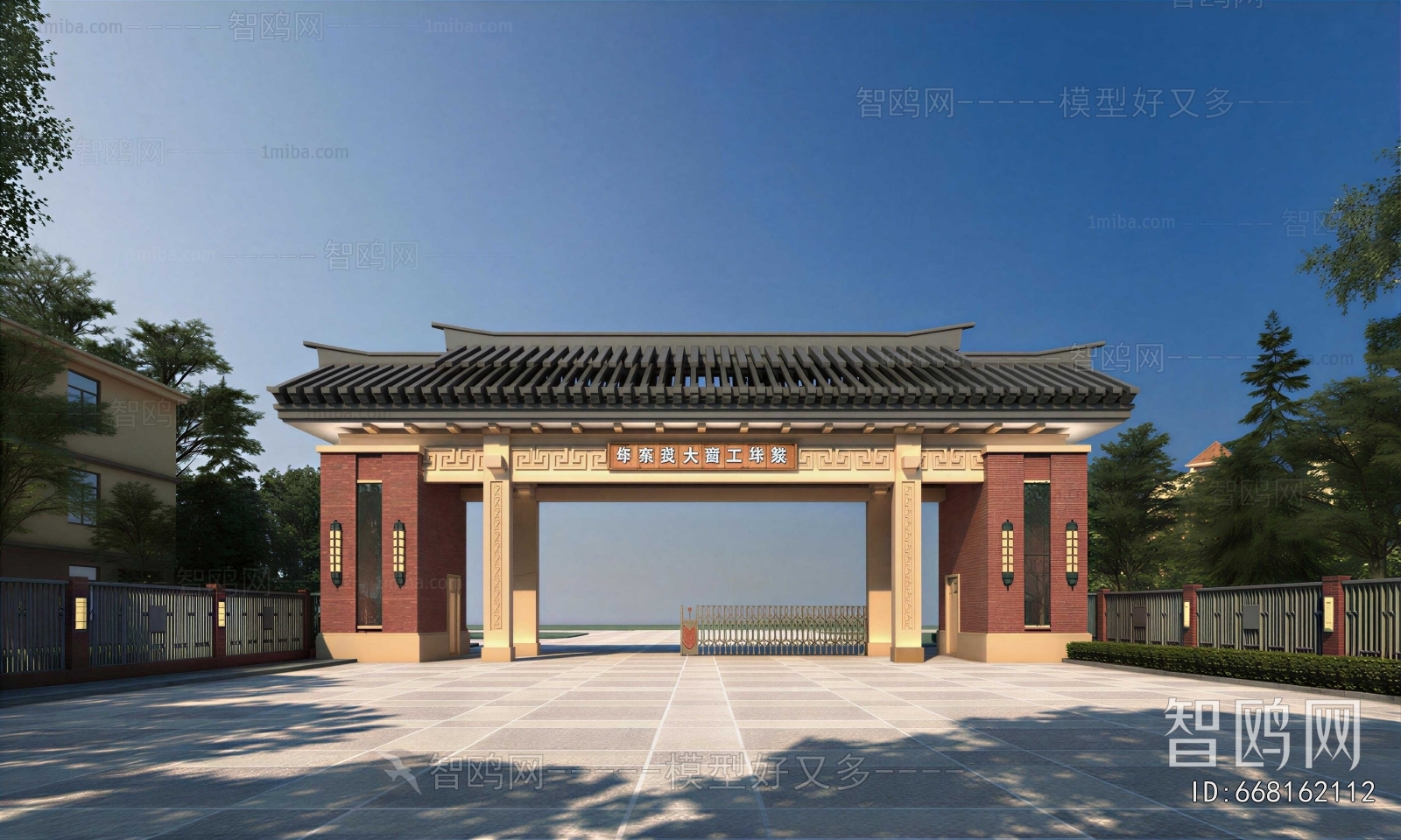 New Chinese Style Facade Element