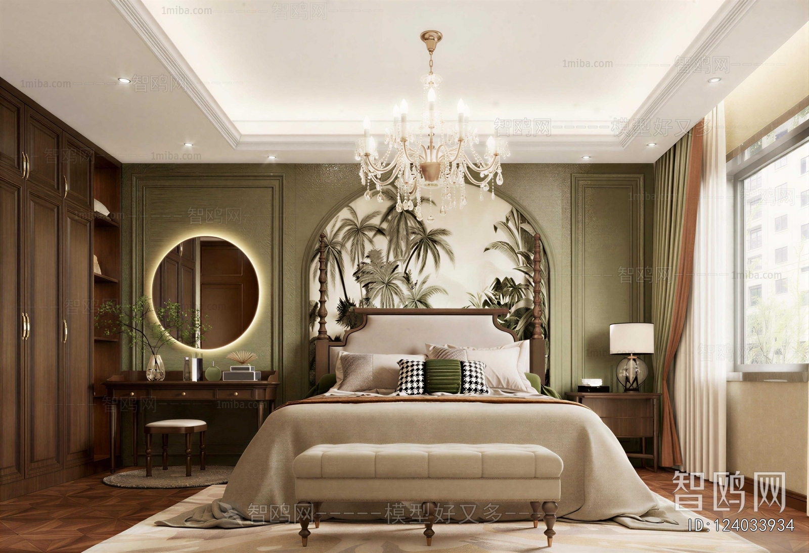 American Style Bedroom