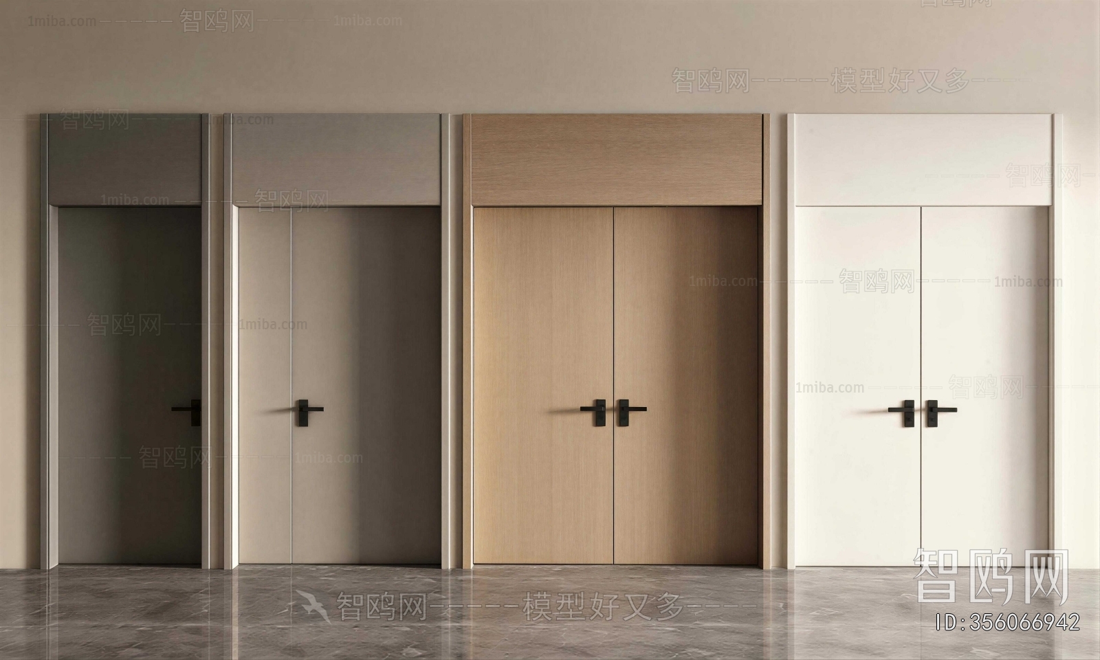 Modern Single Door