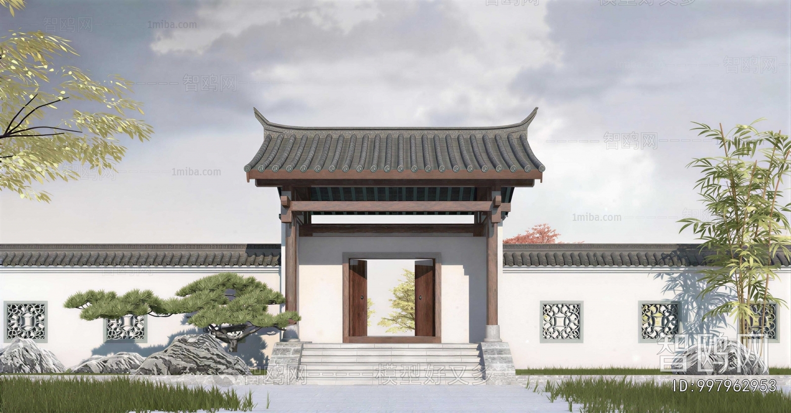 Chinese Style Facade Element