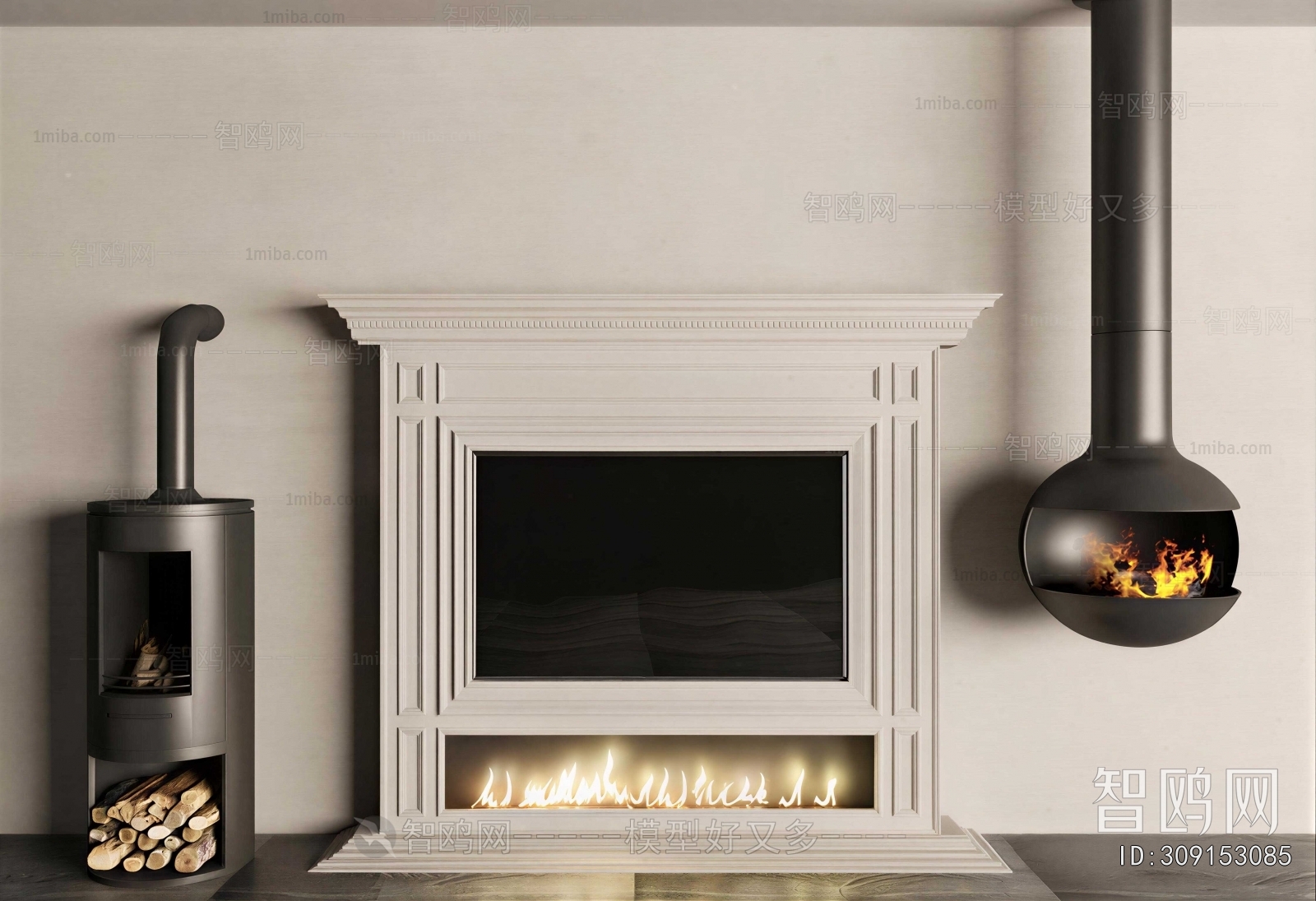 Modern Fireplace