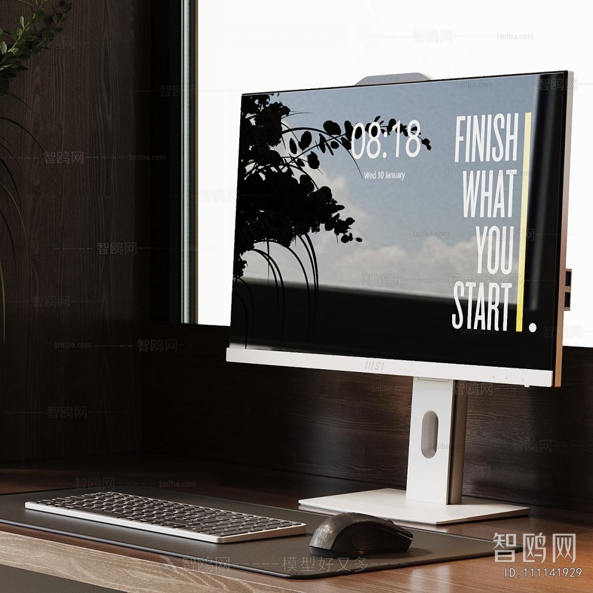 Modern Computer Desk And Chair
