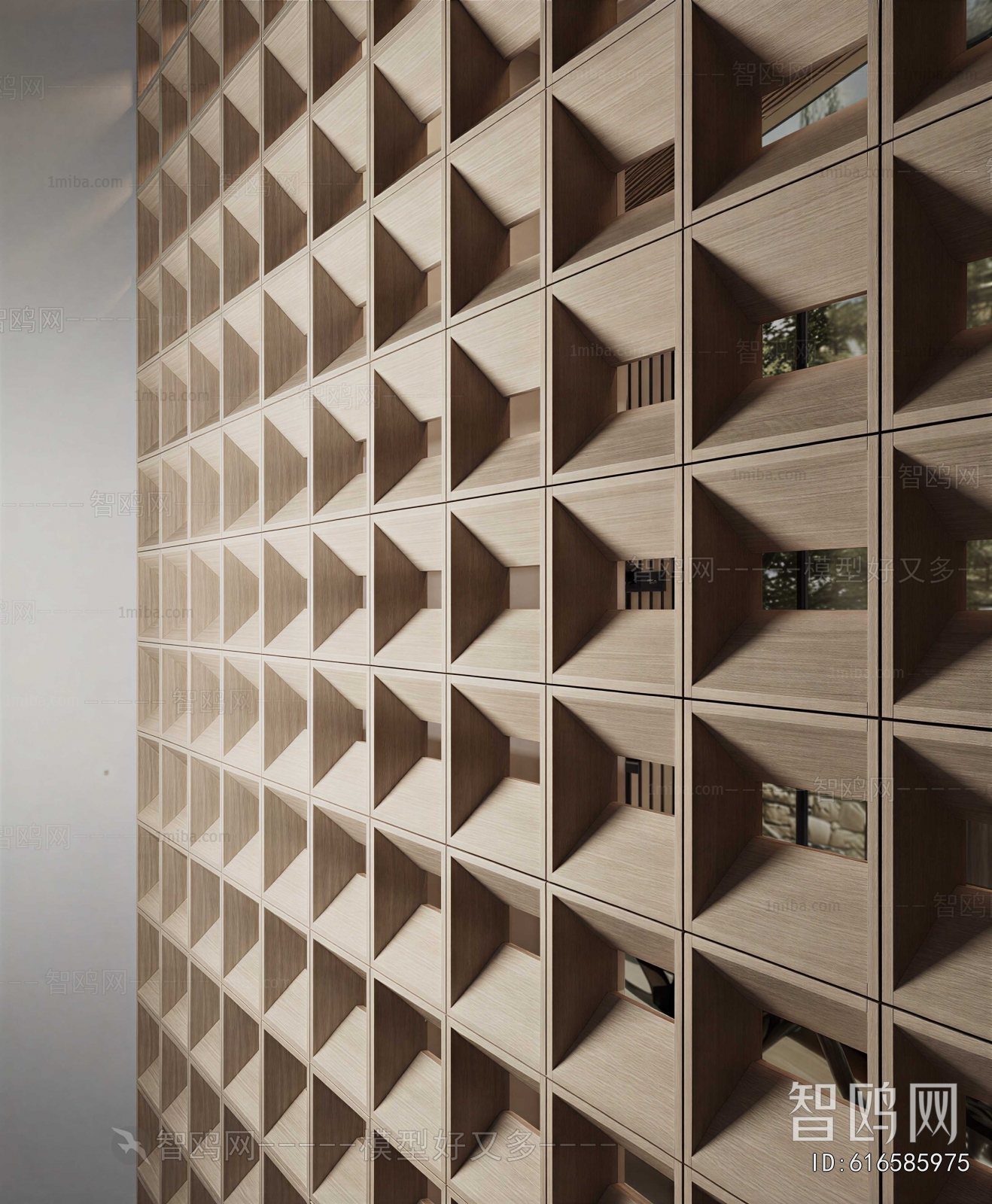 Modern Wooden Screen Partition