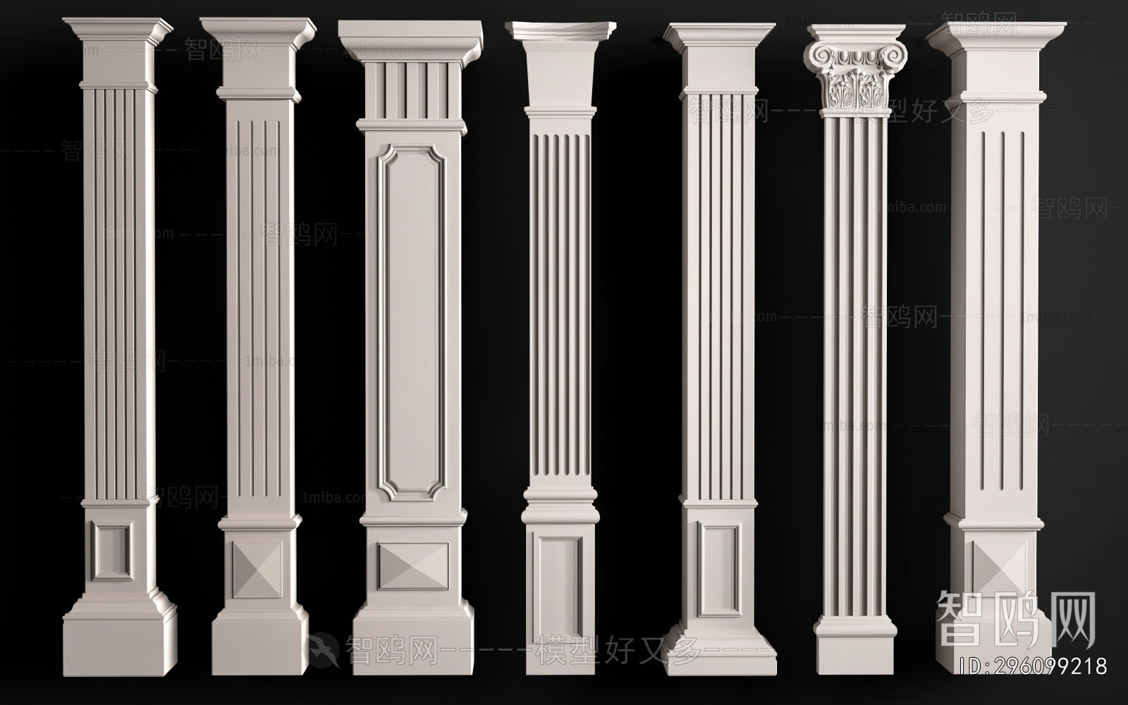 European Style Roman Pillar