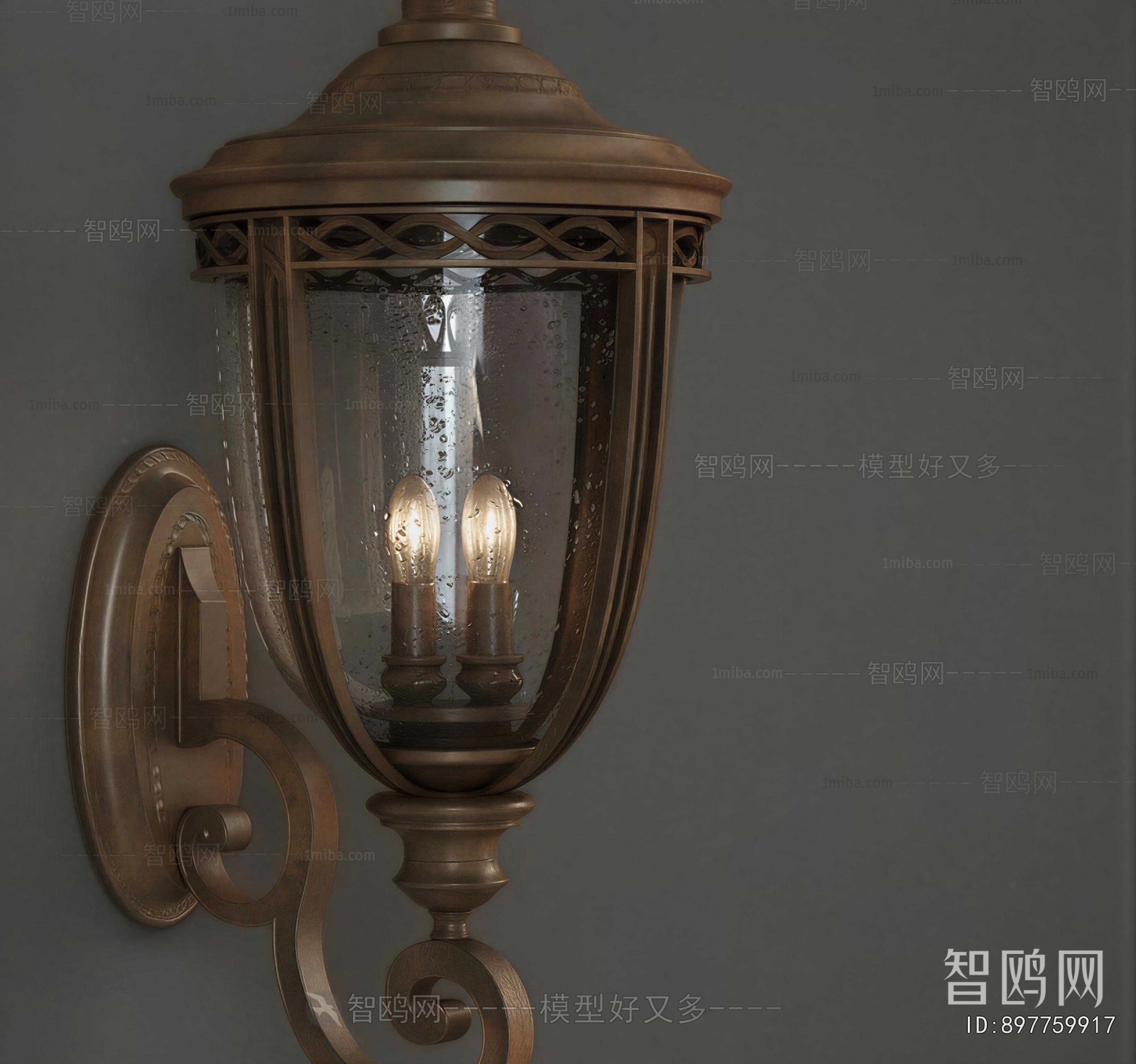 Simple European Style Wall Lamp