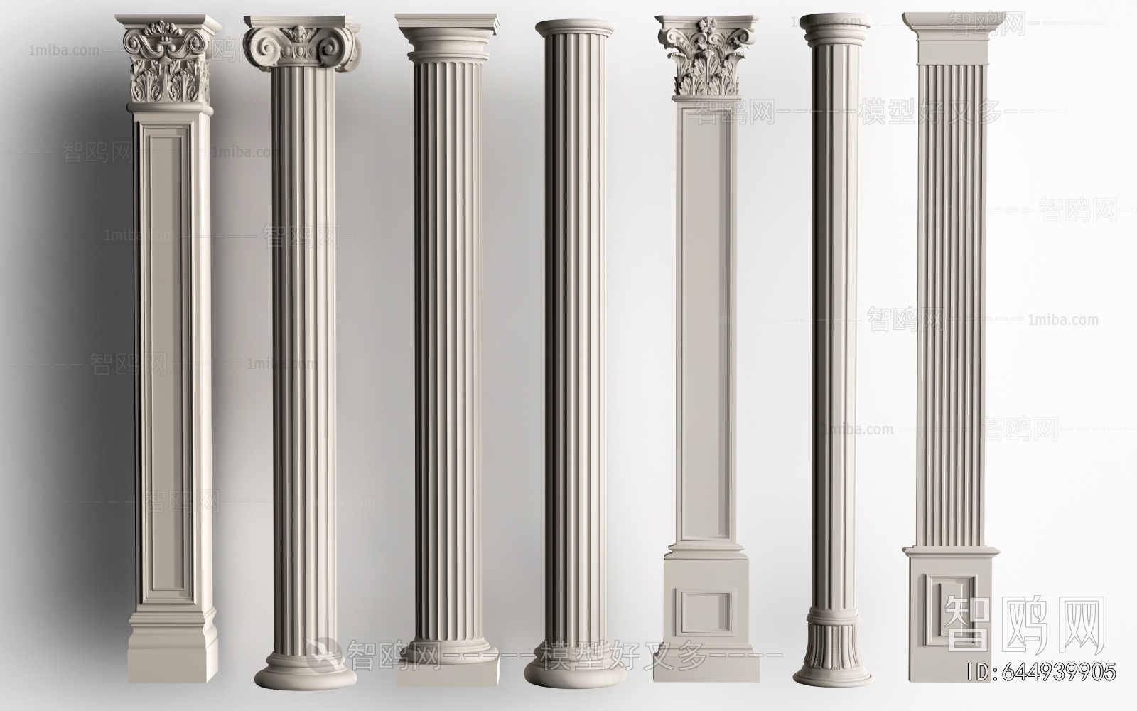 European Style Roman Pillar