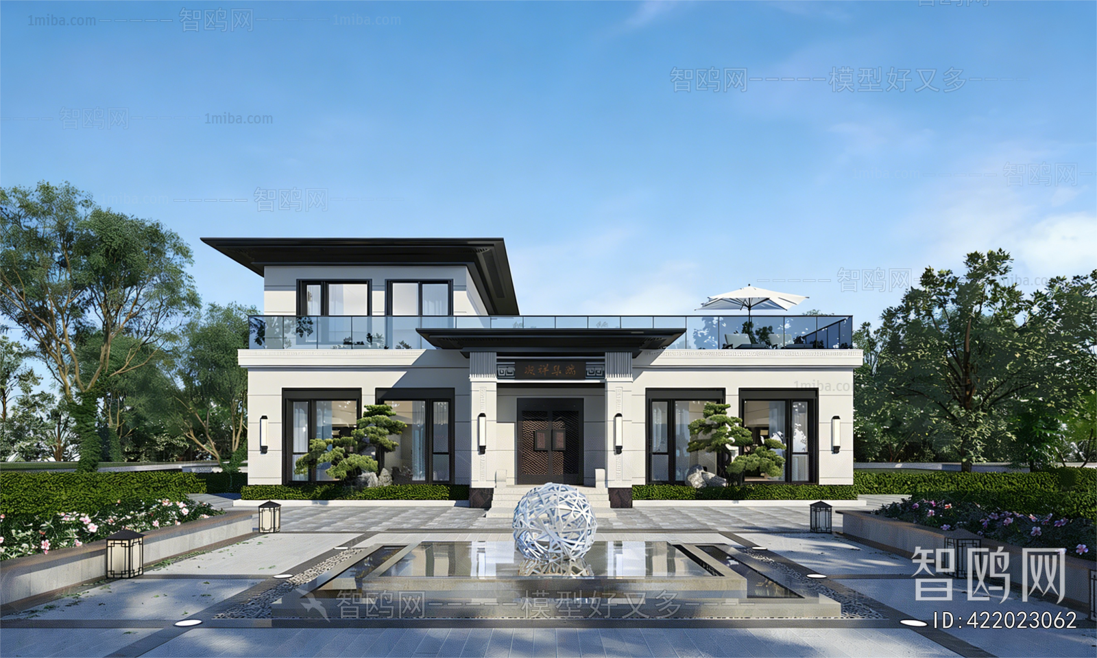 New Chinese Style Detached Villa