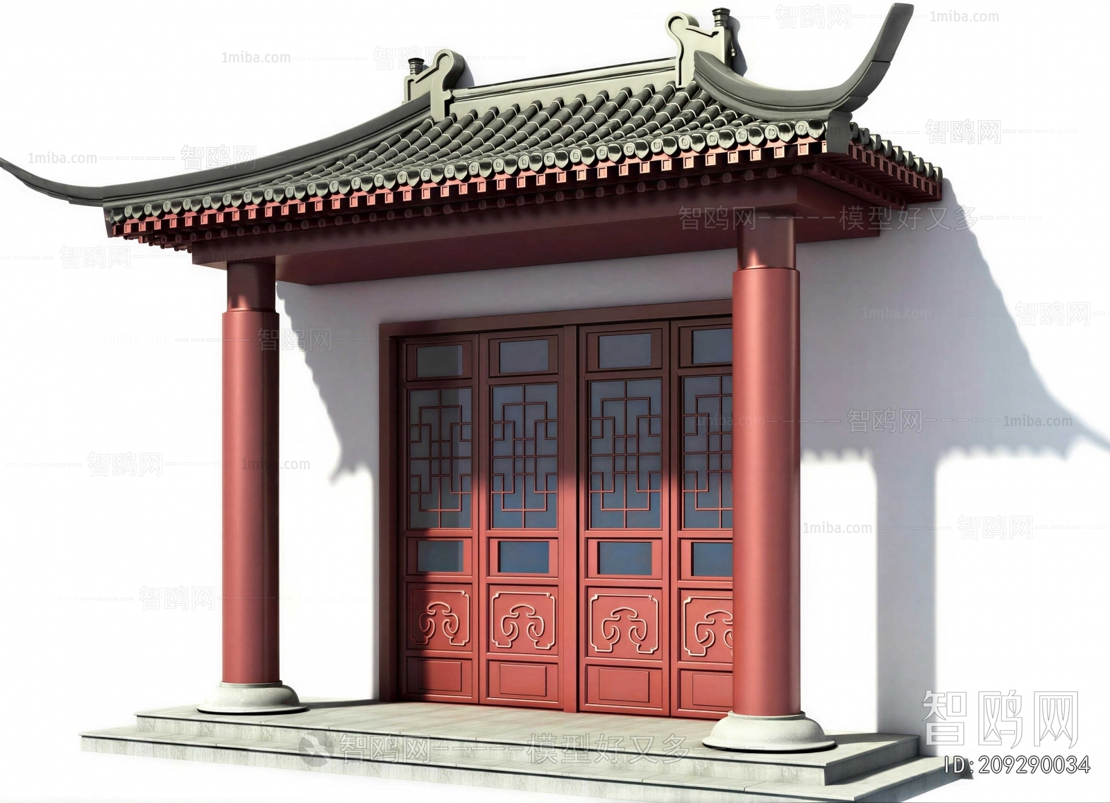 Chinese Style Facade Element