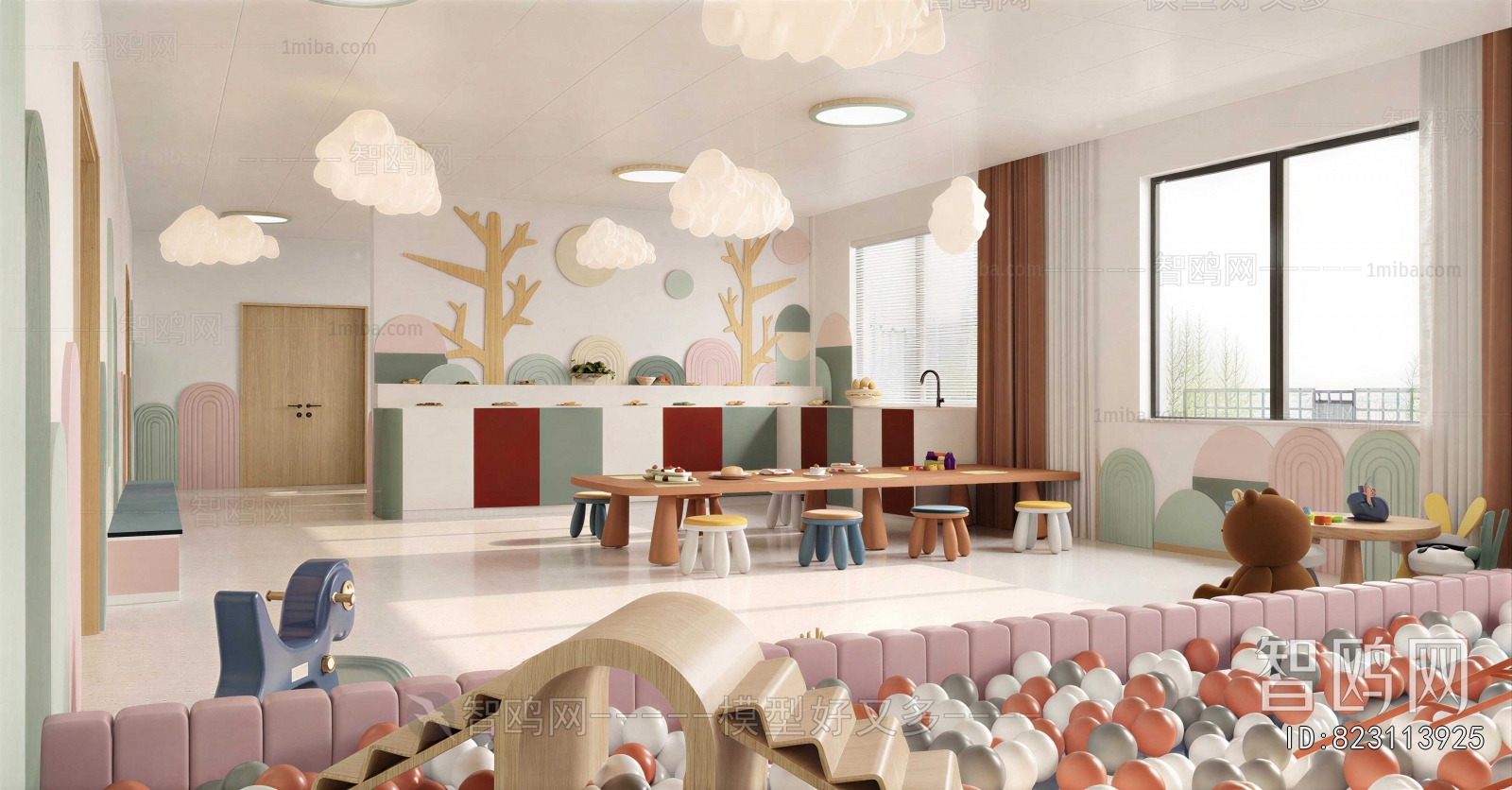 Modern Children's Playroom