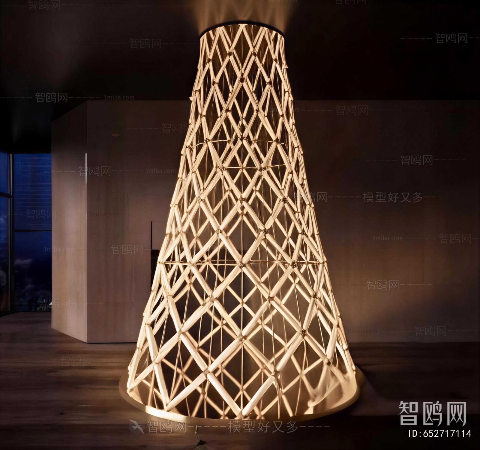 New Chinese Style Floor Lamp
