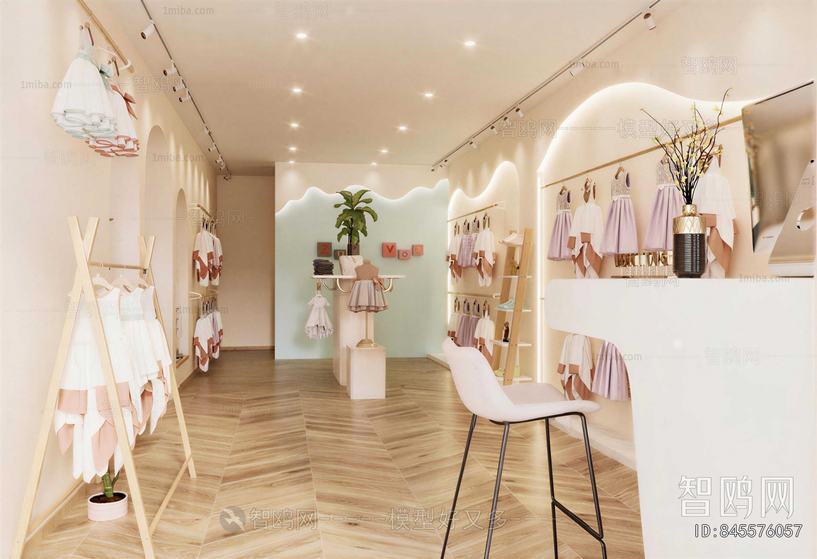 Modern Clothing Store
