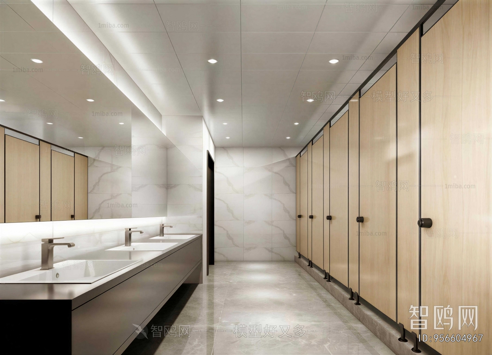 Modern Public Toilet